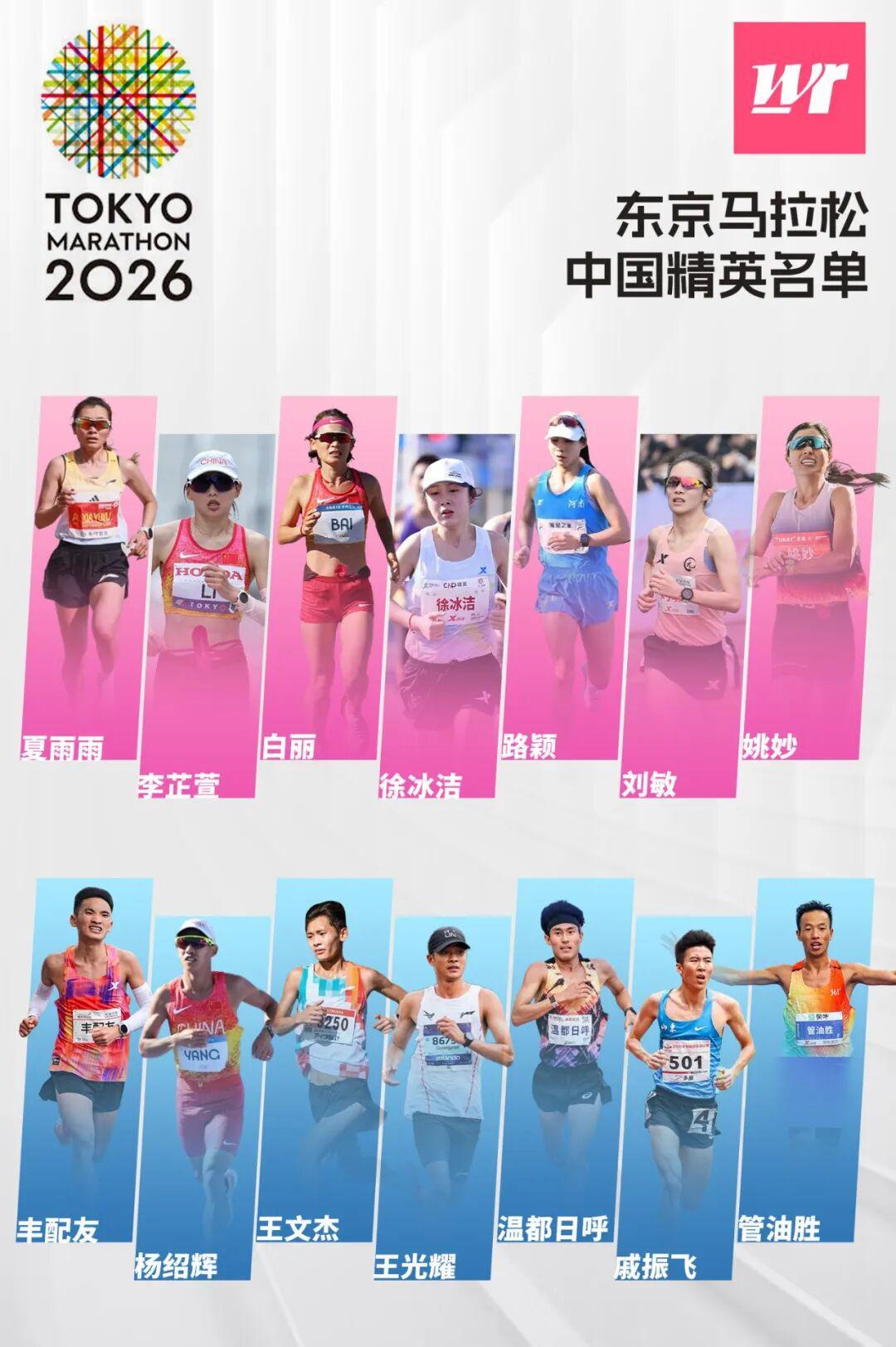 九游体育-东京马拉松｜中国七剑客/七仙女会师大满贯，谁能PB成关注点